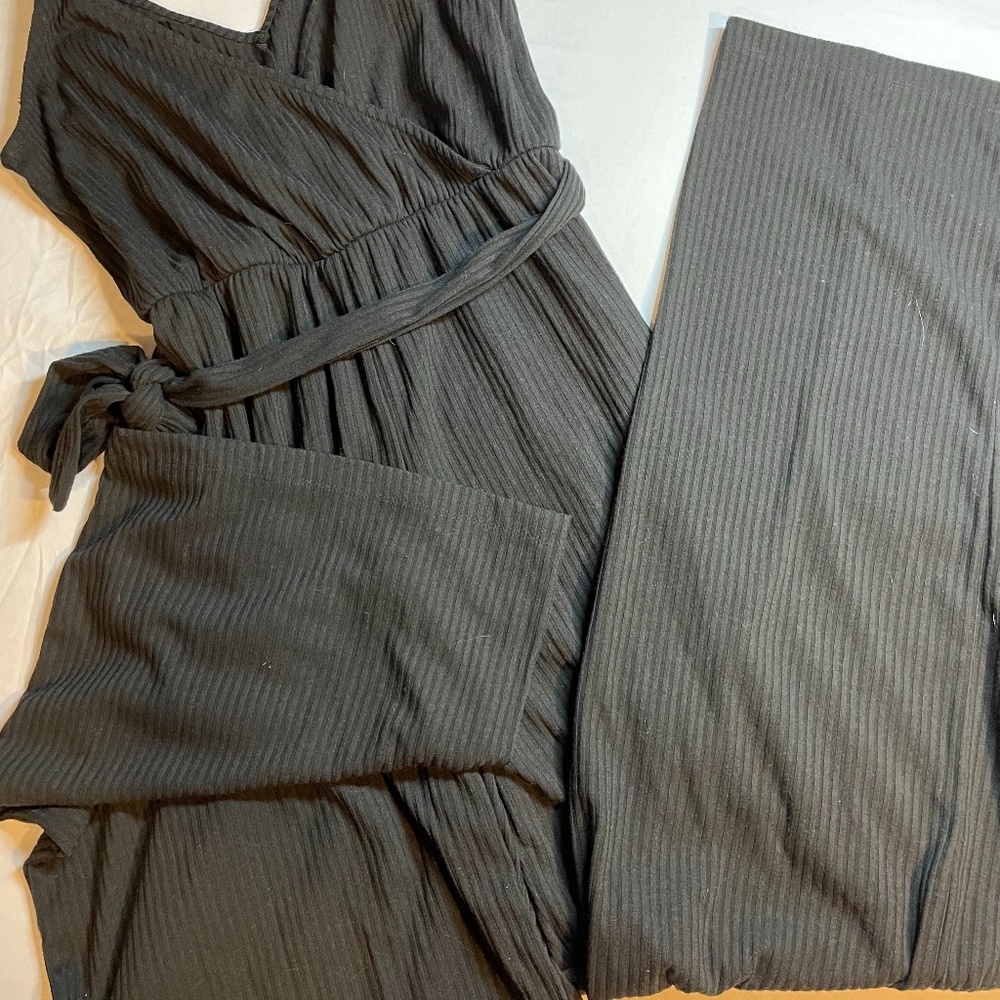 L Women's Haute Monde Black Jumpsuit